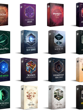 GHOSTHACK SOUNDS音效素材库精选119套合集影视编曲音源音乐素材