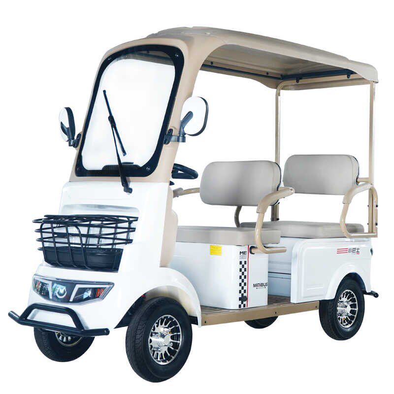 小巴士新款A7客货两用电动四轮车D四轮电动车老人代步残疾人用车