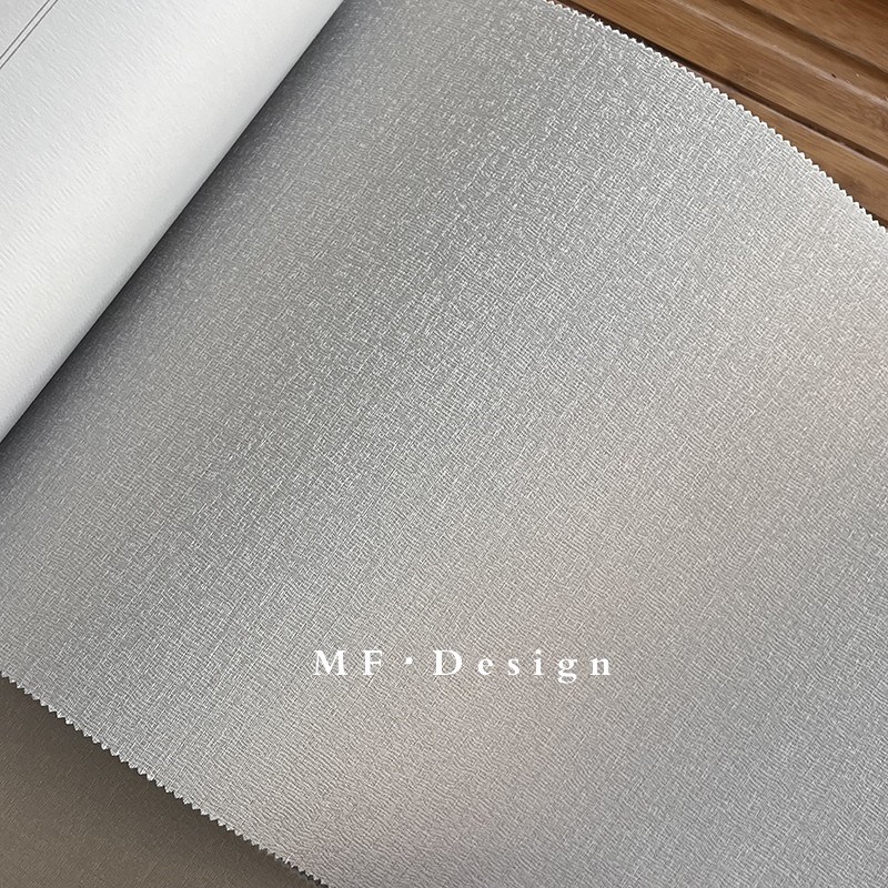 保温隔热无d缝全屋轻奢立体感墙布卧室壁布素色质感厚重A02-72