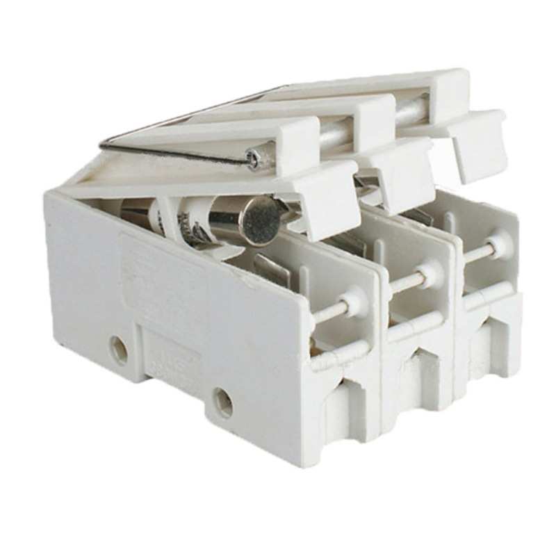 正浩正熔RT14-63A 3P 380V 22*58mm熔芯熔断器保险丝管底座支持件