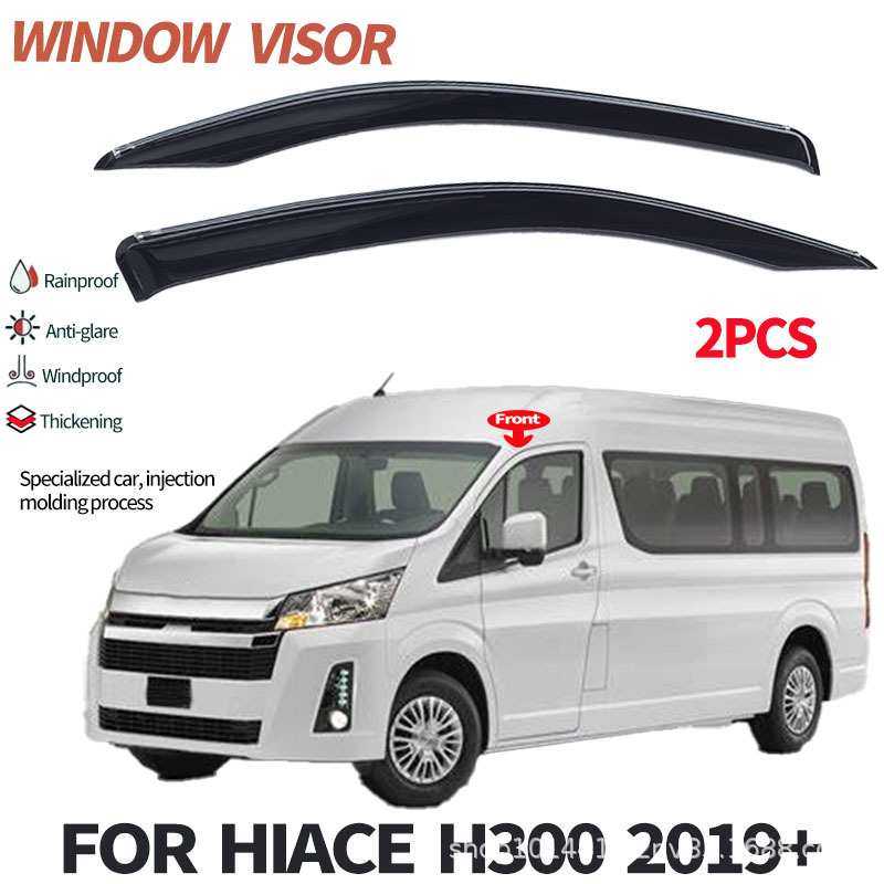 适用于丰田新海狮晴雨挡雨遮阳板HIACE  H300  2019