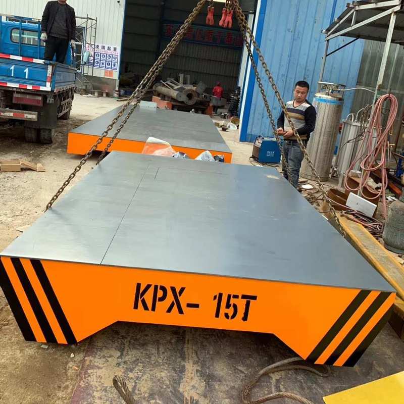 3吨电动地平车仓库物流用地平车10吨蓄电池平板车 KP运输工具车