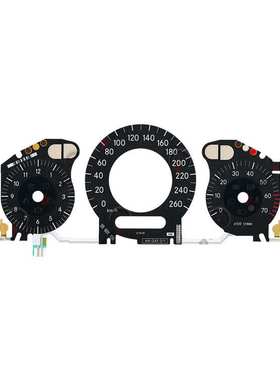 奔驰W211仪表纸黑色，260转速