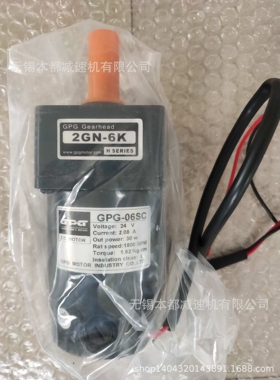 供应数控机用直流电机  GPG直流电机 GPG06SC24V30W18RPM-2GN6K