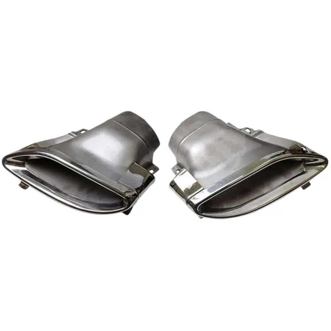 2124902727 2124902827适用于奔驰E级W212排气管尾喉罩框单孔