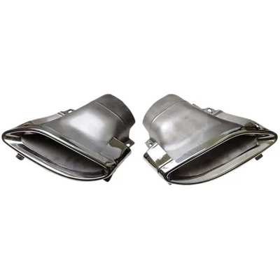 2124902727 2124902827适用于奔驰E级W212排气管尾喉罩框单孔