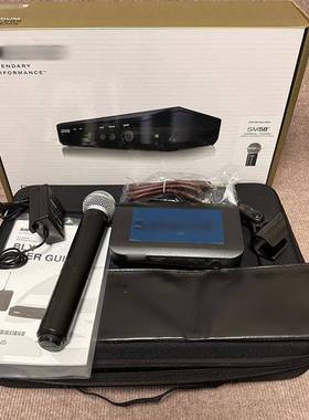 BLX24SM58无线麦克风一拖一话筒带收纳盒真分集BLX4