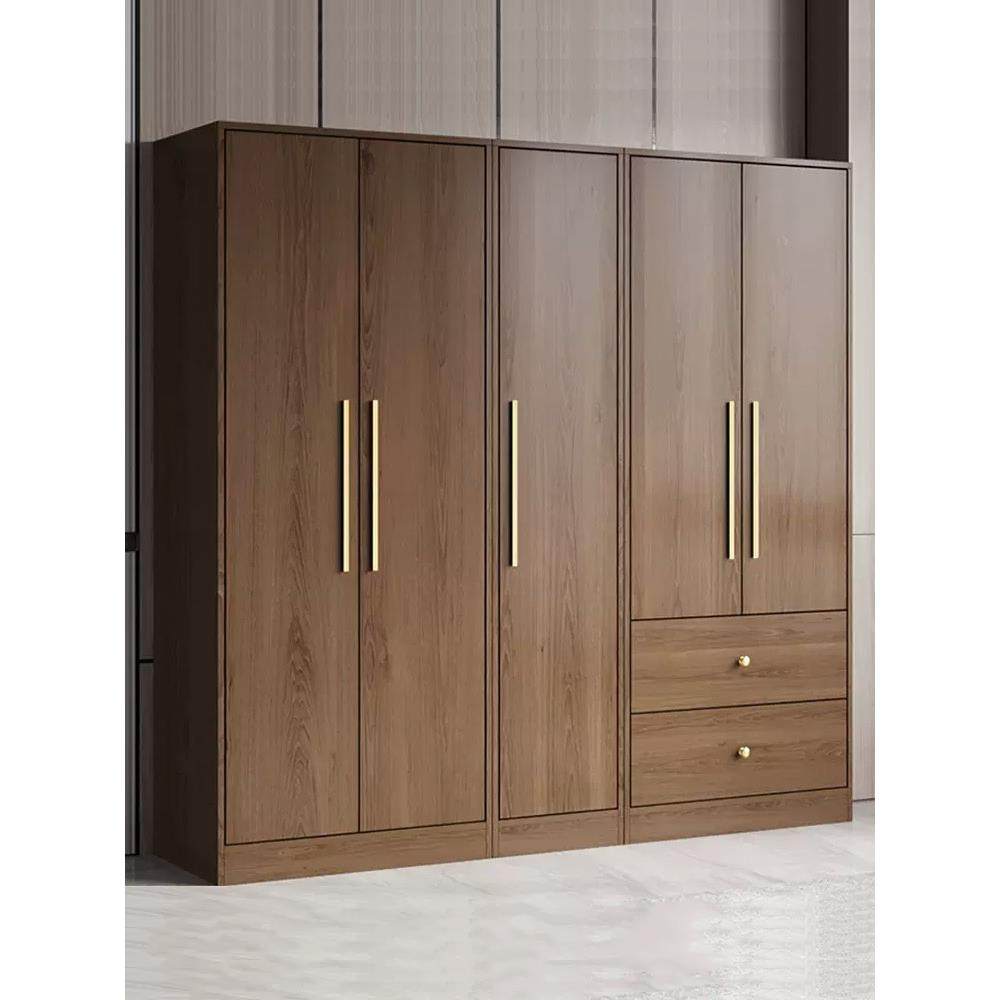 衣柜家用卧室出租房用经济小户轻奢实木简易组装现代简约儿童衣橱