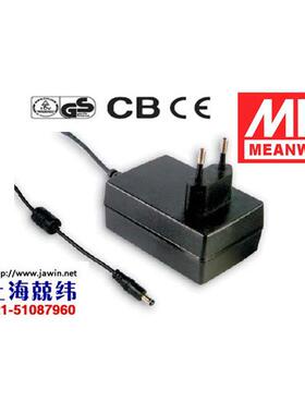 GS25E15-P1J25W绿色节能明纬电源适配器(欧式插头)