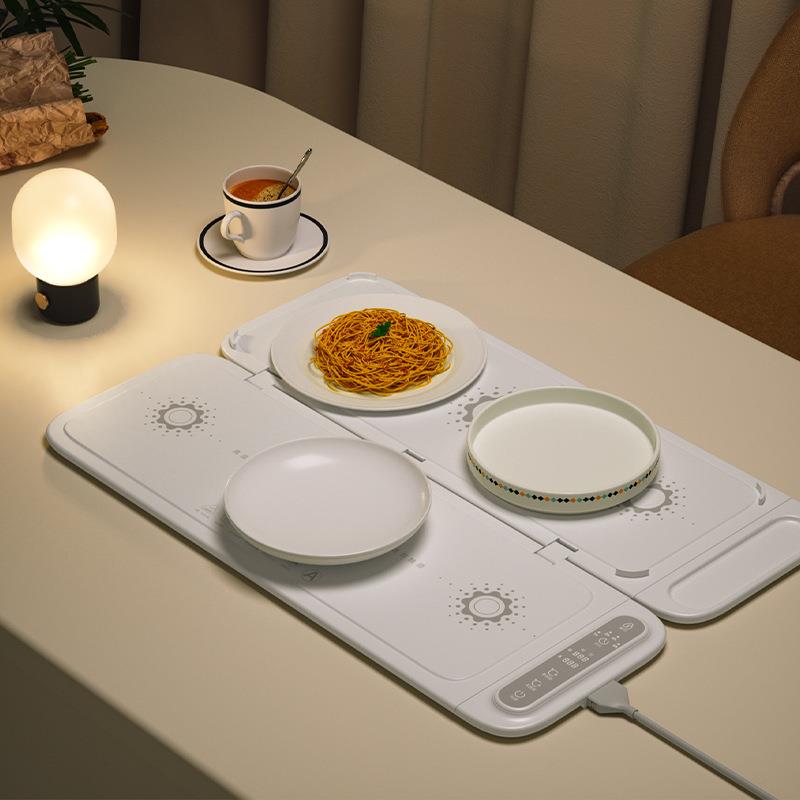 科西keheal折叠暖菜板家用速热保温热菜板多功能加热餐桌垫