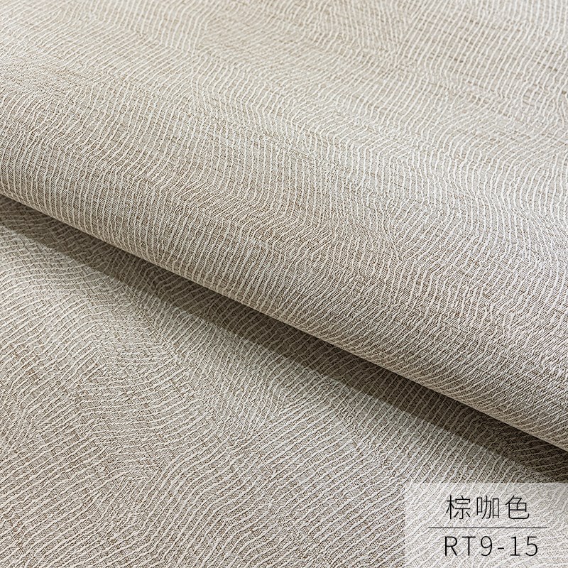 肌理纹理素色中古风无o缝墙布高端中式全屋背景墙纸卧室壁布2025