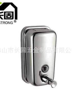 手动给皂液器公卫不锈钢洗手消毒液瓶壁挂式浴室五金挂件ST-V11K