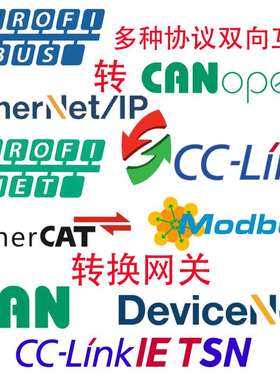Profbus DP 转Profinet//EtherCAT/TCP/IP/CAN/CC-Link/DeviceNet