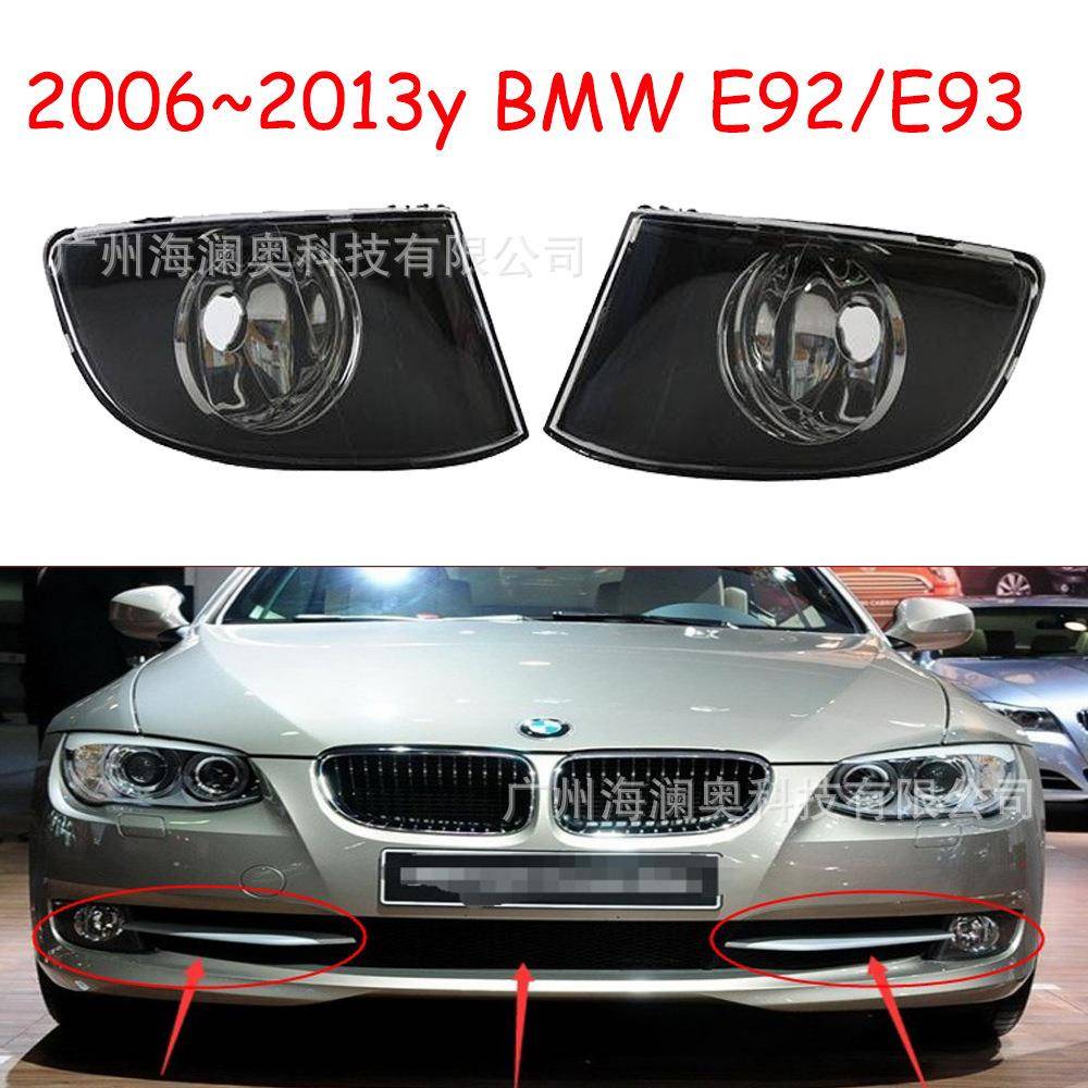 适用于宝马3系E92轿跑E93敞篷325前杠雾灯杠灯330防雾灯335大灯