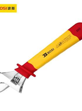 波斯工具 VDE绝缘铬钒钢活动扳手 活络扳手 活扳手1000V BS600105