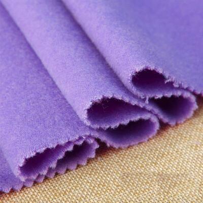 素色单面10山羊绒面料毛呢秋冬休闲服时装大衣呢面料