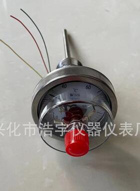 电接点双金属计WSSX-710-100度L100mm