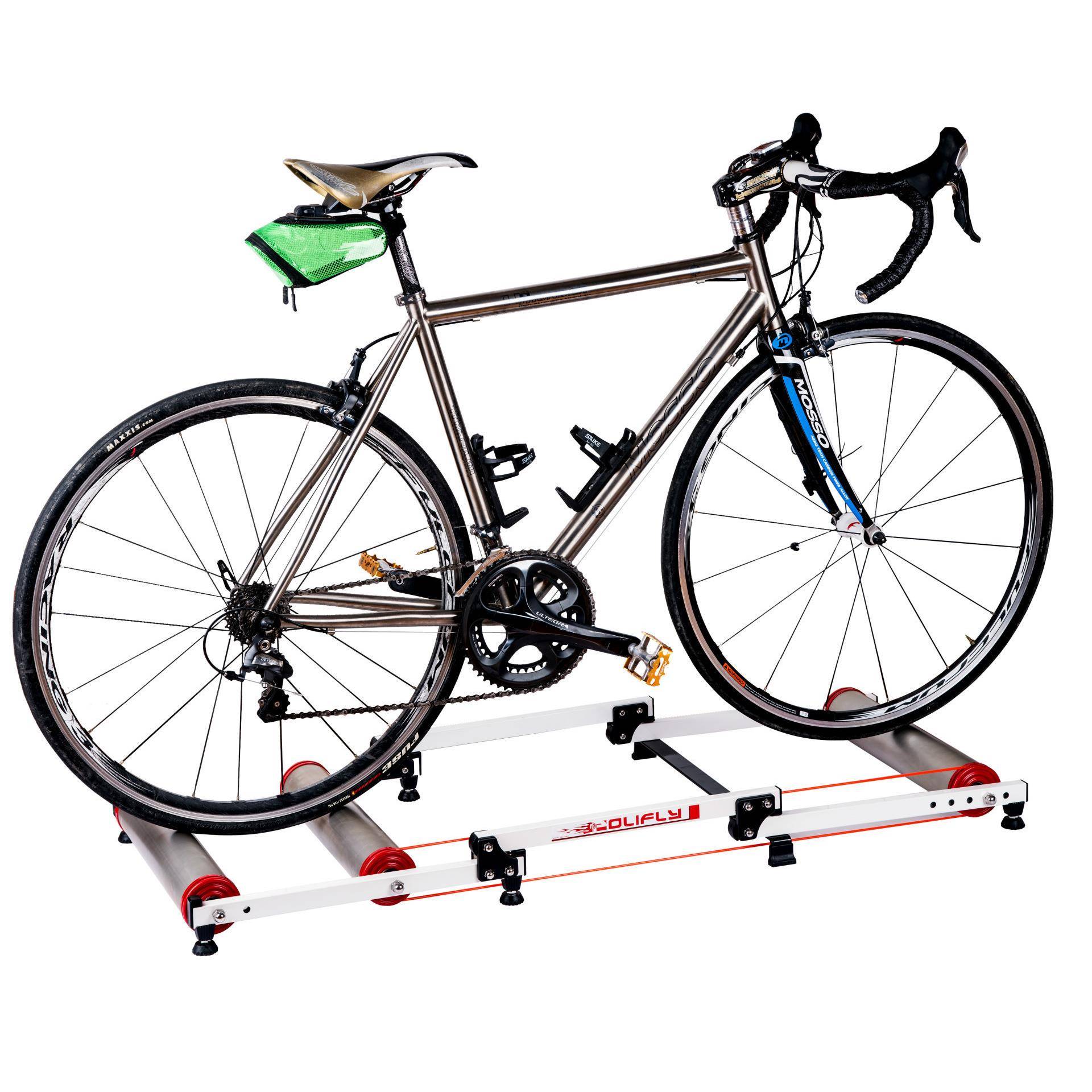 金色自行车骑行台山地车滚筒骑行台室内训练台骑行用品装备