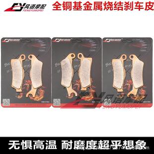适用庞巴迪开拓者叛逆者500/650/800/1000金属前后刹车片碟刹皮
