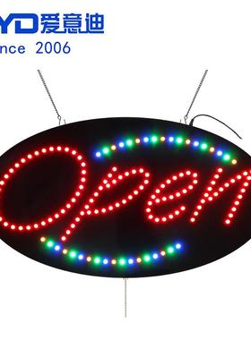 灯箱LED广告招牌广告牌出口LEDOPENSIGN38X68.5cm