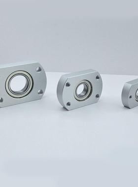 轴承座BHH系列608/6000单轴承带卡簧对边法兰轴承座