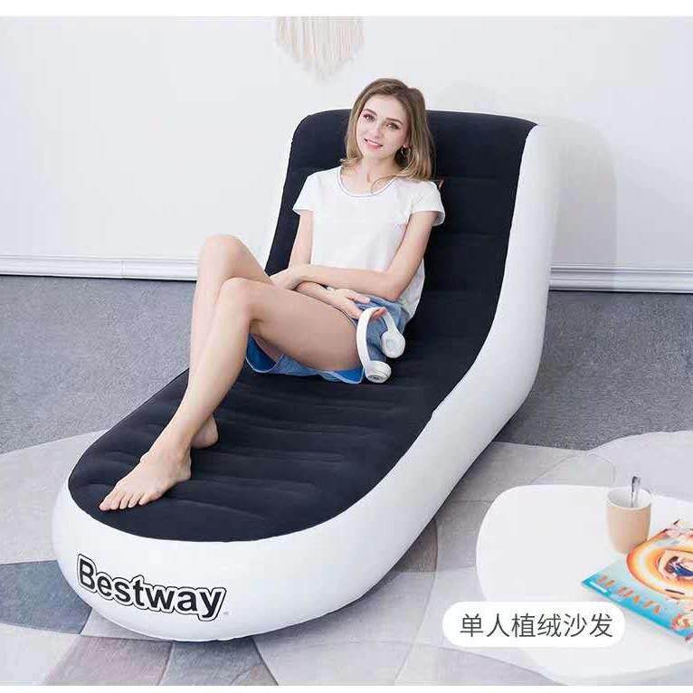 Bestway75064懒人沙发充气沙发床单人双人充气沙发户外充气沙发