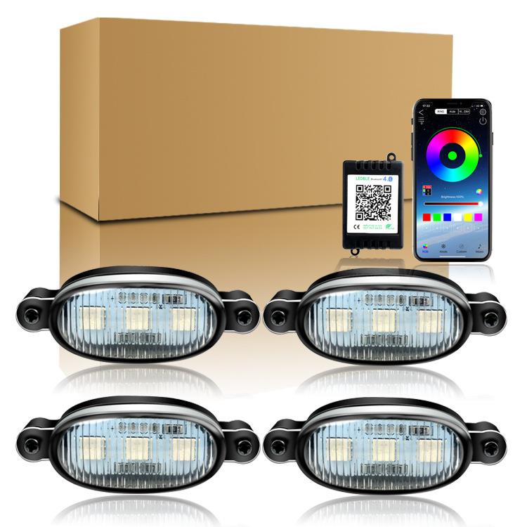 21款魏派坦克300中网小黄灯改装专用LED无损改装件七彩APP小黄灯