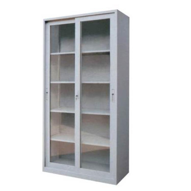 通玻移门工具柜办公资料开门柜铁皮档案仪器橱柜无门文件器械钢柜