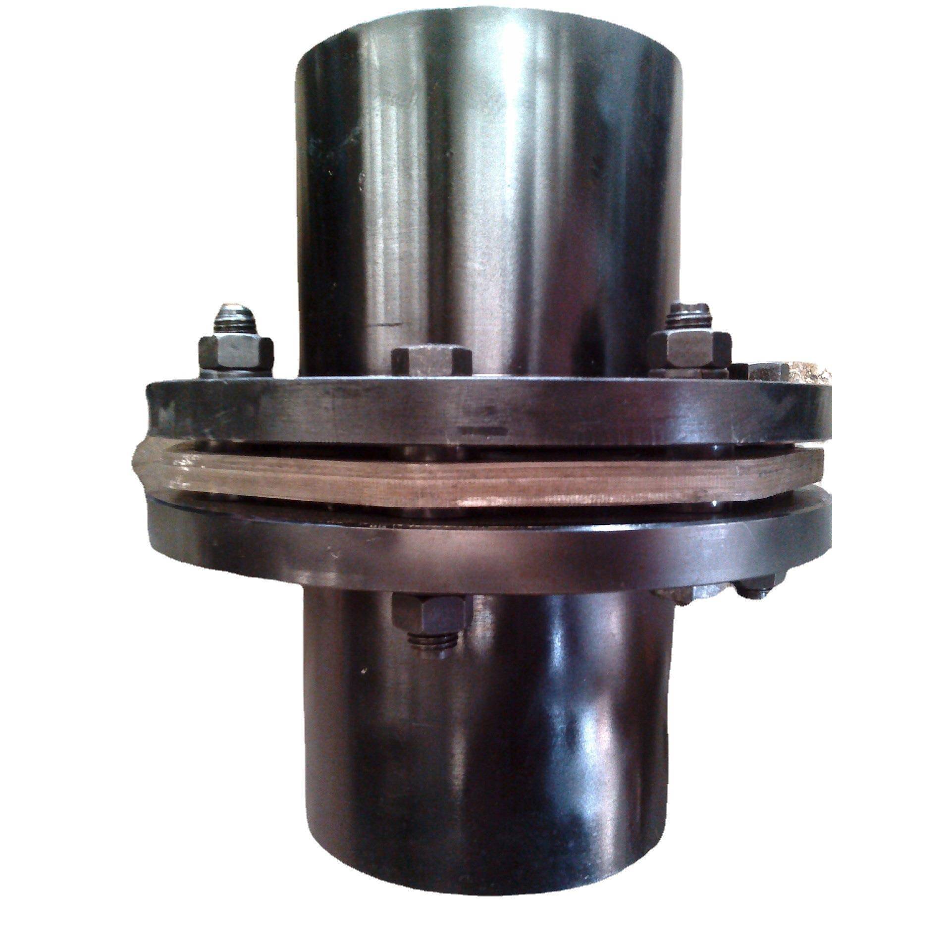 大扭矩型同心度高45钢DBN56弹性膜片联轴器双法兰带键槽连轴器