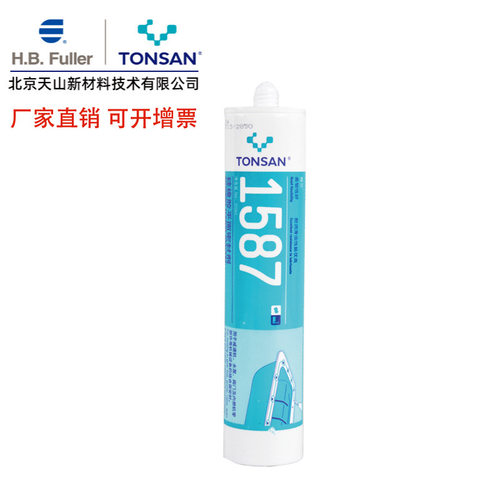可赛新1587胶水 硅橡胶平面密封剂 北京天山TS1587(超兰）310ML