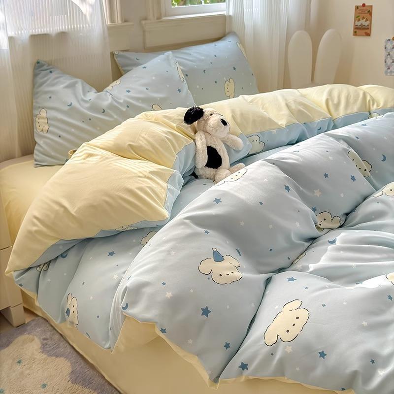 【折扣价】被芯枕芯七件套套装被子一整套全套学生宿舍床上用品单