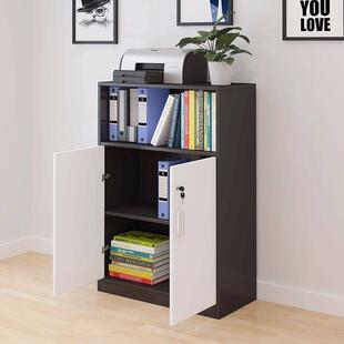 办公文件柜矮柜带锁资料柜办公储物柜茶水柜打印机柜书柜