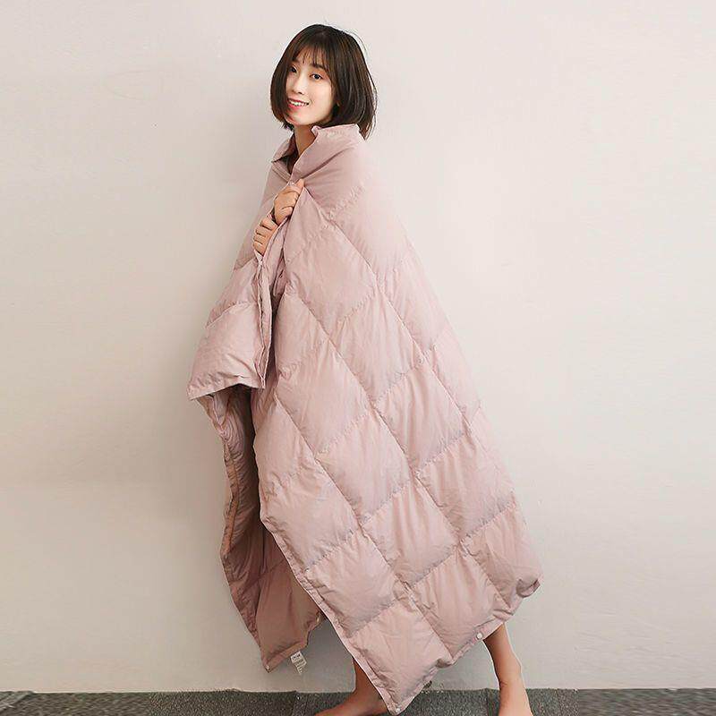 羽绒抱枕被子两用车载车用汽车三合一折叠加厚靠枕靠垫办公室车内