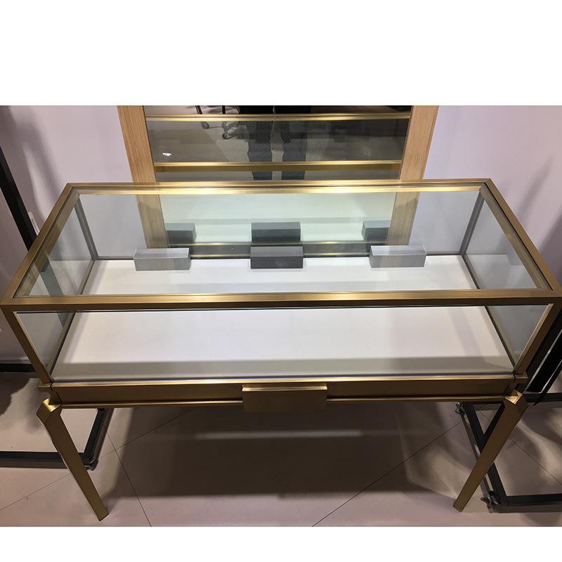 珠宝柜台不锈钢展示柜仿古珠宝柜精品展柜陈列柜商场珠宝柜展示柜