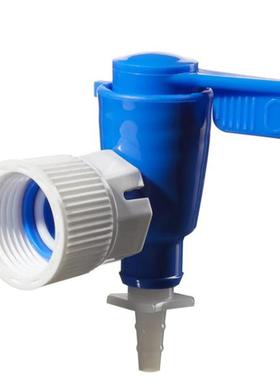 Nalgene细口大瓶速动放水口6422-0010PP 高密度聚乙烯管道接头