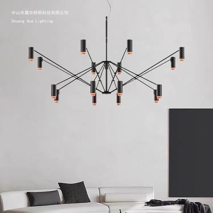 后现代北欧酒店客厅吊灯创意简约餐厅吧台服装店展厅个性卧室伸缩
