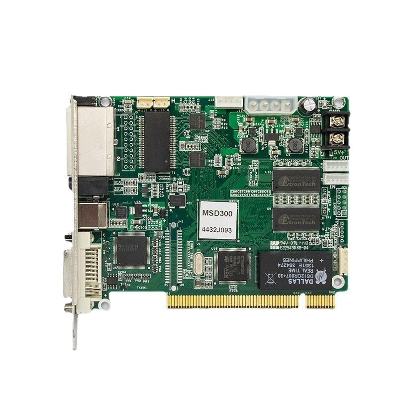 【折扣价】MSD300-1发送卡两网口带载130万点led显示屏全彩发送系
