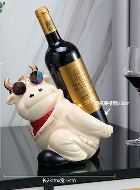 马到成功酒架轻奢高档葡萄红酒架客厅酒架装饰品摆件乔Y迁新居礼