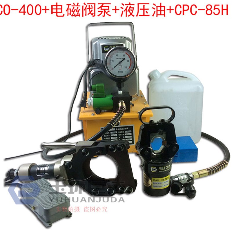 可视电动液压锚-i钳co压线300c压钳液压300电缆线鱼钩分体压接-_6