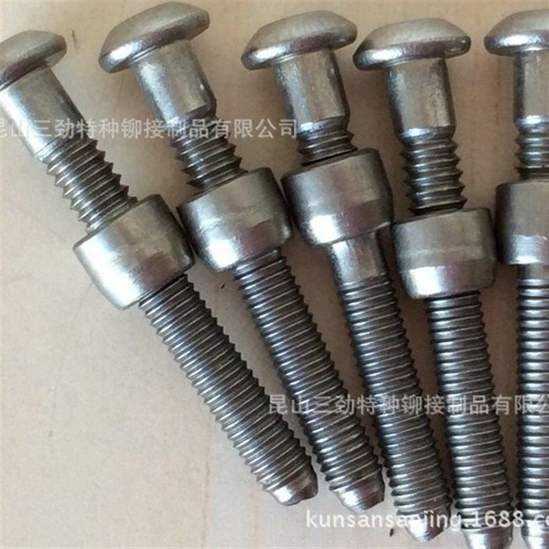 不锈钢环槽铆钉304不锈钢环y槽拉铆钉哈克钉高强度哈克环槽铆钉