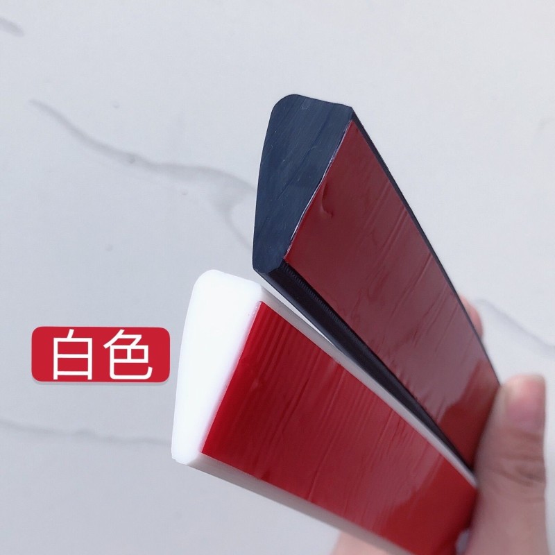 斜面门槛爬坡浴室挡水条斜坡w硅胶台面挡水条自粘厨卫通用干湿分