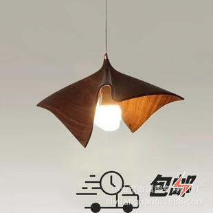 侘寂风餐厅吊灯复古设计师创意餐桌吧台灯中古vintage卧室书房灯