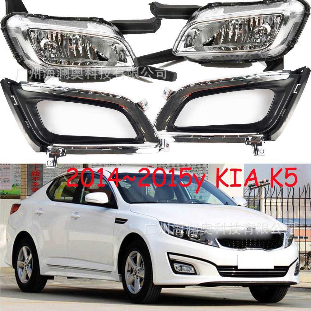 1个适用于起亚K5日行灯LED大灯前照灯2014~2015