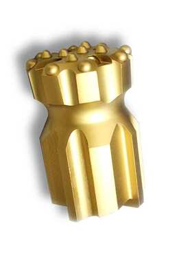 定制硬质合金球形易返钎头   易返式螺纹液压台车钻头Q115-T60