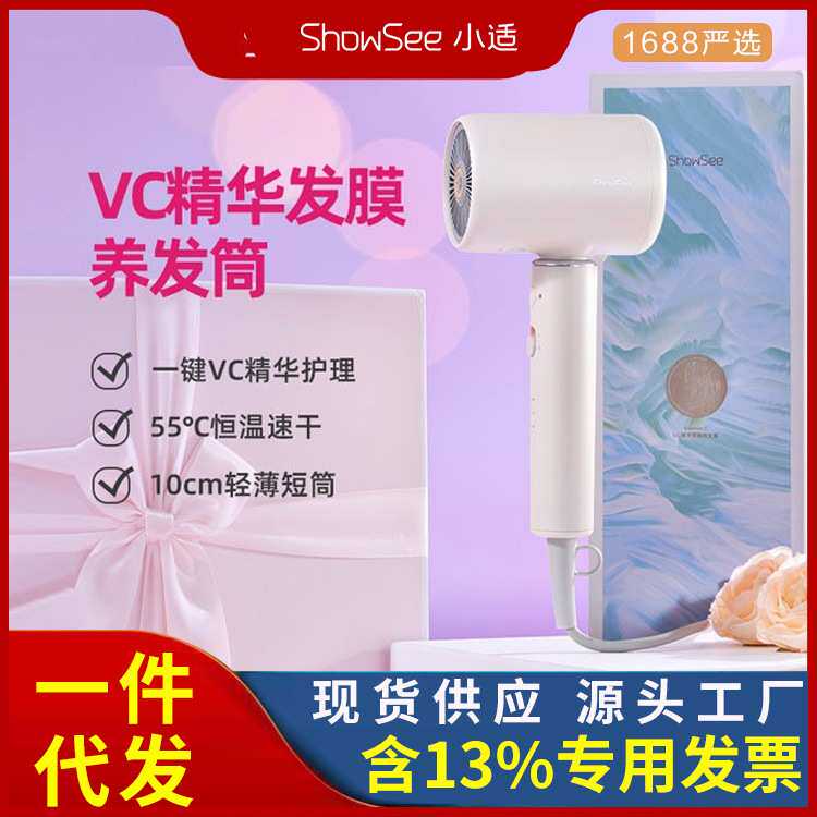 小适吹风机精华发膜护发家用负离子大功率恒温护发吹风机VC200-W
