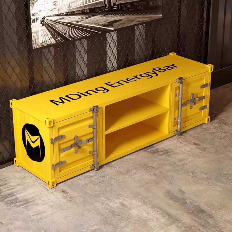 工业风电视柜网红铁艺集装箱电视背景墙储物柜公寓小户出租屋创意,模玩/动漫/周边/娃圈三坑/桌游,模型制作工具/辅料耗材,淘宝优惠券,粉丝福利购,淘宝优惠卷