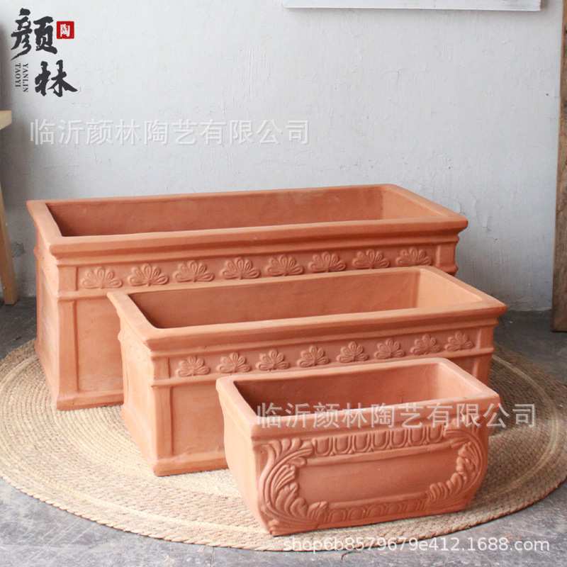 长方型花箱花槽马槽大花盆大长条盆条形大盆槽盆墙角长方盆围墙盆