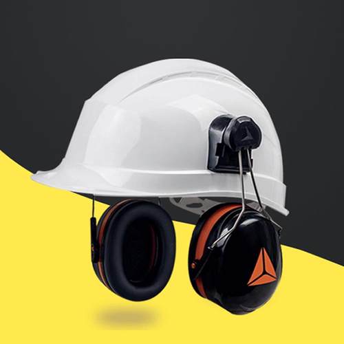 代尔塔DELTA103014安 全帽耳罩舒适内衬泡沫软垫防护耳罩降噪防噪