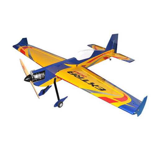 福莱特新款20CC extra330固定翼汽油板身机 轻木3D飞机遥控垒德株