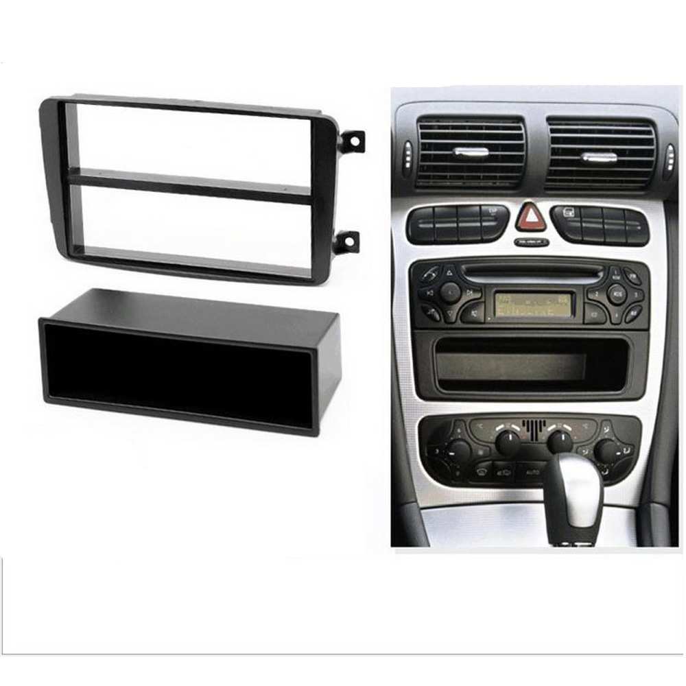 适用于奔驰CARAV 11-010音响改装面框 W203 W209汽车导航改装面板